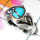 Blue copper Turquoise A - SDR918-Black onyx silver Ring
