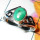 Malachite cab D - SDR918-Black onyx silver Ring