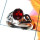 Garnet cut F - SDR918-Black onyx silver Ring