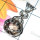 Smokey cut C - CSP977-Designer Casting silver gems pendant