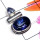 Blue Mystic D - SD832-925 Sterling Silver Two Stone Fancy Pendant