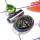 Window Druzy O - SD832-925 Sterling Silver Two Stone Fancy Pendant