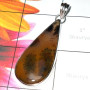 Russian Dendritic Opal F - CMJ946- 925 Sterling silver Assorted gems Pendant collection