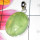Prehnite Cab A - ISP906-Glowing gems Prynite silver Pendant