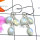 Rainbow Moonstone G - CMJ933-Blue Fire gems silver Earring wholesale