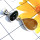 Golden Rutile A - ISP901-Multi Cut Gemstone 925 Sterling Silver Trendy Pendant