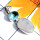 Rainbow B - ISP901-Multi Cut Gemstone 925 Sterling Silver Trendy Pendant