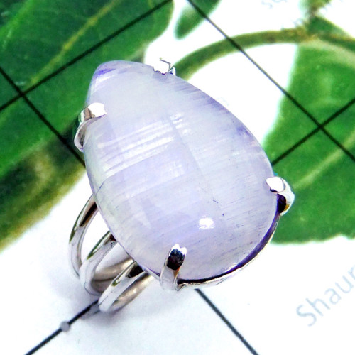Rainbow O - SDR907-Exclusive 925 Silver Cab Rainbow Designer Ring