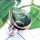 Seraphinite C - SDR903-Seraphinite Cab 925 Sterling Silver Designer Ring
