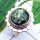 Seraphinite O - SDR903-Seraphinite Cab 925 Sterling Silver Designer Ring