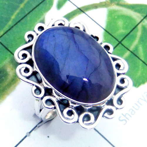Labradorite F - SDR901-Cab Labradorite 925 Sterling Silver Trendy Wholesale Ring