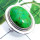 Green Turquoise H - SDR897-Tibet Turquoise 925 Superior Silver Designer Ring
