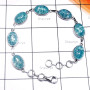 Snake Skin Quartz B - SBB963-Snake Skin Quartz Cab 925 Sterling Silver Bejal Bracelet
