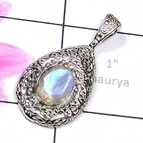 Rainbow Cut E - CSP959-Fabulous Silver Casting Design Pendant wholesale Rainbow Cut E - CSP959-Fabulous Silver Casting Design Pendant wholesale