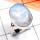 Rainbow C - PSR945-925 Plain Silver Cab Rainbow Stunning Ring