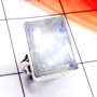 Rainbow D - PSR945-925 Plain Silver Cab Rainbow Stunning Ring