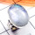 Rainbow E - PSR945-925 Plain Silver Cab Rainbow Stunning Ring