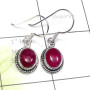 Pink Ruby Corundum C - SDE887-925 Sterling Silver Pink Ruby Corundum Cab Lightweight De