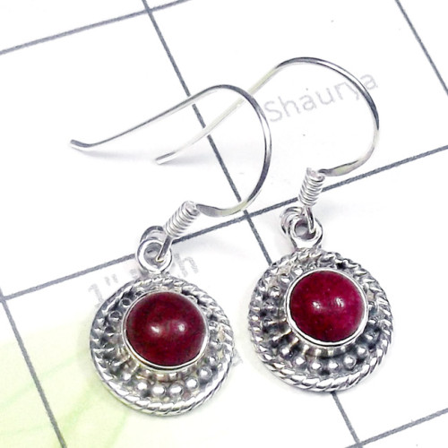 Pink Ruby Corundum D - SDE886-Pink Ruby Corundum Cab Gemstone 925 Sterling Silver Fancy Pink Ruby Corundum D - SDE886-Pink Ruby Corundum Cab Gemstone 925 Sterling Silver Fancy