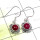 Pink Ruby Corundum O - SDE886-Pink Ruby Corundum Cab Gemstone 925 Sterling Silver Fancy