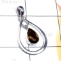 Smokey A - ISP900-Exclusive 925 Sterling Silver Multi Cut Gemstone Pendant