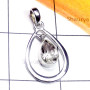 Crystal B - ISP900-Exclusive 925 Sterling Silver Multi Cut Gemstone Pendant