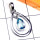 Blue Topaz G - ISP900-Exclusive 925 Sterling Silver Multi Cut Gemstone Pendant