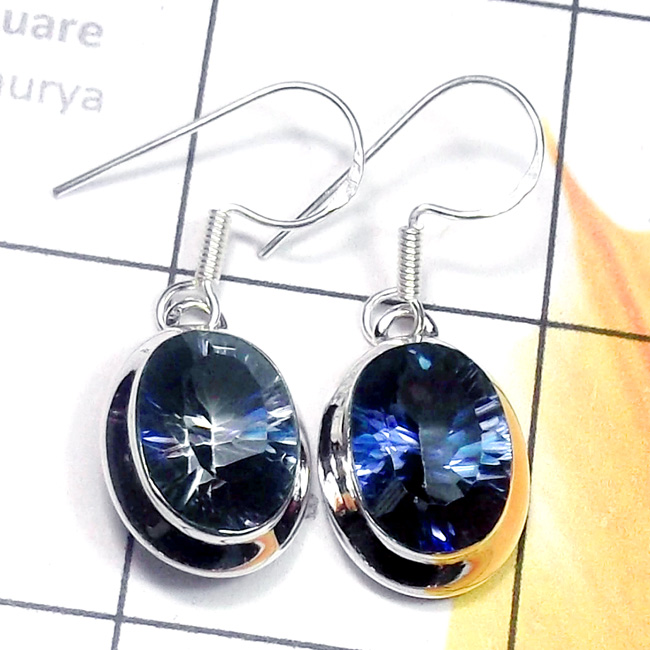 Blue Mystic F - SPE980-Exclusive 925 Sterling Silver Cut n Cab Gemstone Stunning Blue Mystic F - SPE980-Exclusive 925 Sterling Silver Cut n Cab Gemstone Stunning