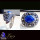 Lapis E - FBJ997-925 Silver Oxidised Two Tone Filigree Bali Ring