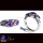 Amethyst A - FBJ996-925 Sterling Silver n Cut Gemstone Filigree Bali Ring