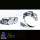 Rainbow cut G - FBJ996-925 Sterling Silver n Cut Gemstone Filigree Bali Ring