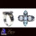 Rainbow C - FBJ995-925 Sterling Silver Cut Gemstone Filigree Bali Jewelry