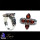 Garnet E - FBJ995-925 Sterling Silver Cut Gemstone Filigree Bali Jewelry