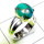 Blue Copper Turquoise B - SPR983-Cut n Cab Gemstone Made in 925 Silver Prong Setting Ring