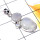 Rainbow A - ISP898-Cut Gemstone 925 Plain Silver Stunning Pendant