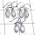Rainbow B - CES970-Superior 925 Sterling Silver Cut Gemstone Wholesale Casti
