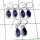 Iolite E - CES970-Superior 925 Sterling Silver Cut Gemstone Wholesale Casti