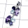 Multi Cut Gemstone A - SCS991-Multi Cut Gemstone 925 Sterling Silver Fancy Set