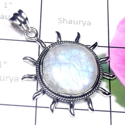 Rainbow O - SD810-Multi Cab Gemstone 925 Exclusive Silver 