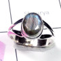 Labradorite Cut E - PSR940-Multi Gemstone 925 Sterling Silver Wholesale Plain Ring