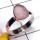 Rose Quartz J - PSR940-Multi Gemstone 925 Sterling Silver Wholesale Plain Ring