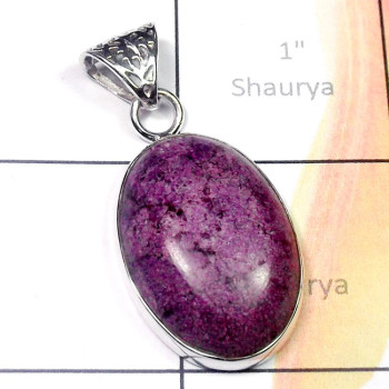 Purpurit D - ISP896-Purpurit Cab 925 Sterling Silver Stunning Pendant