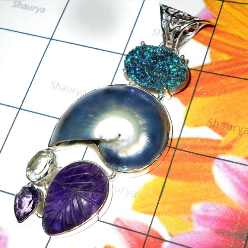 Shall B - XCP979- Fabulous Chunky style sterling silver Pendants collectio