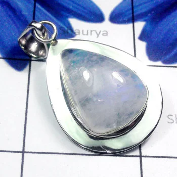 Rainbow D - ISP887-Cut n Cab Gemstone 925 Sterling Silver Stunning Pendant Rainbow D - ISP887-Cut n Cab Gemstone 925 Sterling Silver Stunning Pendant