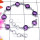8 inch Amethyst O - SBB939-Superior 925 Silver Cut Amethyst Trendy Bejal Bracelet