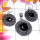 Black Onyx A - NDS989-Window Druzy, Larimar, Black Onyx 925 Silver Oxidised Ear