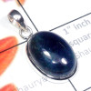 Neon Blue Apatite E - NBA999-Cab Neon Blue Apatite Made in 925 Silver Elegant Pendant
