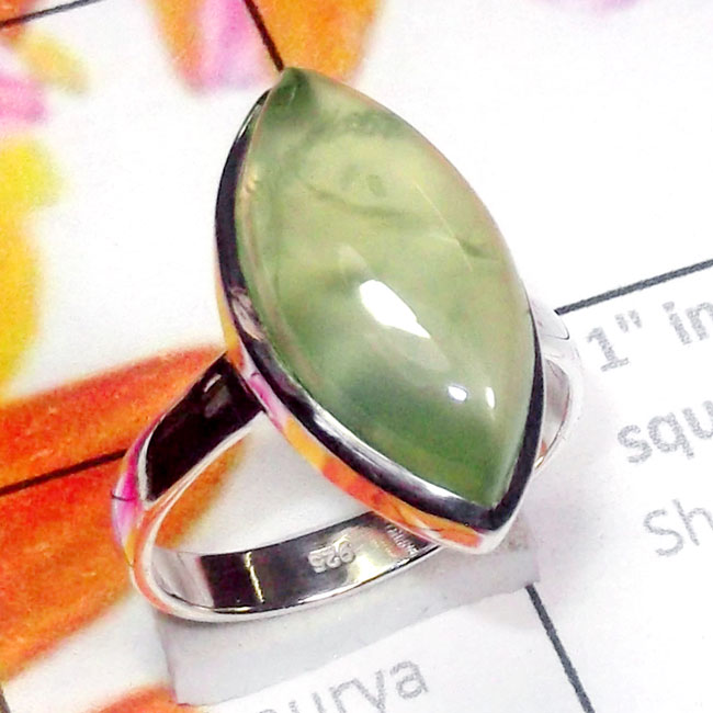 Prynite H - DPR995-925 Sterling Silver with Beautiful Cab Prynite Trendy Rin Prynite H - DPR995-925 Sterling Silver with Beautiful Cab Prynite Trendy Rin