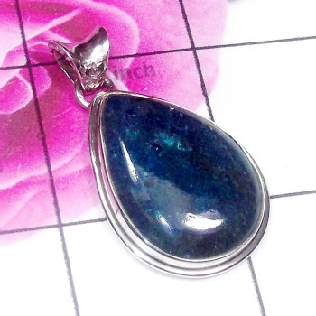 Appetite Blue A - DAB995-Beautiful Appetite Blue 925 Silver Elegant Pendant Appetite Blue A - DAB995-Beautiful Appetite Blue 925 Silver Elegant Pendant