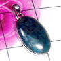 Appetite Blue H - DAB995-Beautiful Appetite Blue 925 Silver Elegant Pendant